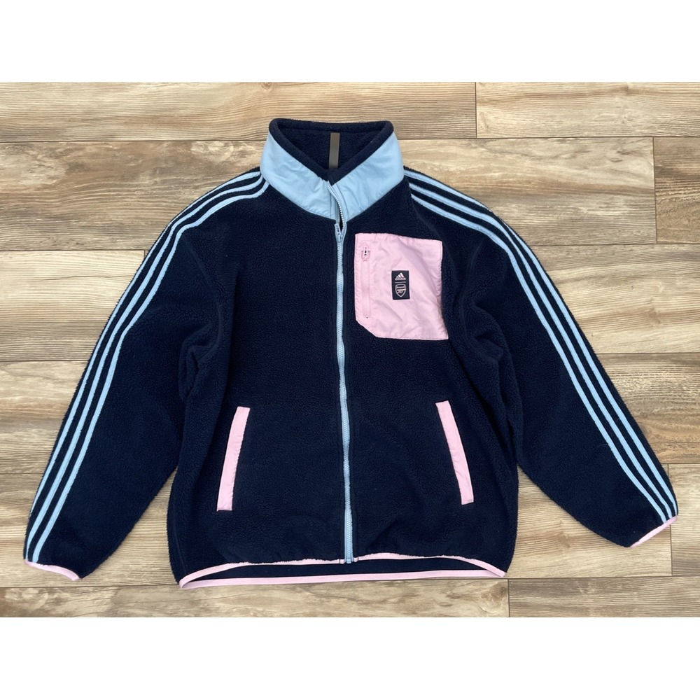 Adidas Arsenal London 2022 2023 Training Football Fleece Jacket HF4040 Mens L
